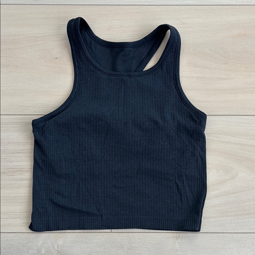 Lululemon Ebb to Street Cropped Racerback Tank